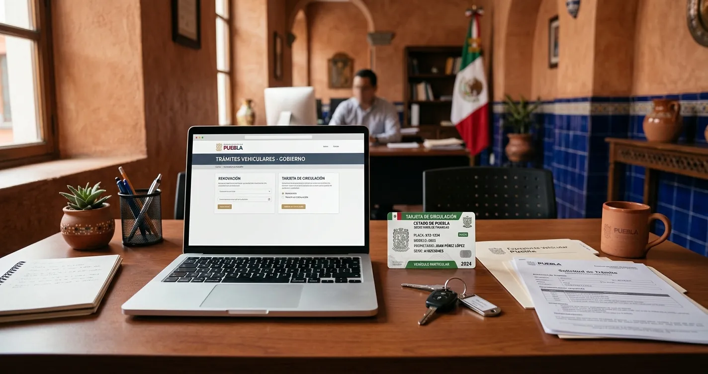 Cambio de propietario vehicular Puebla - Documentos y cita para trámite en la SMT