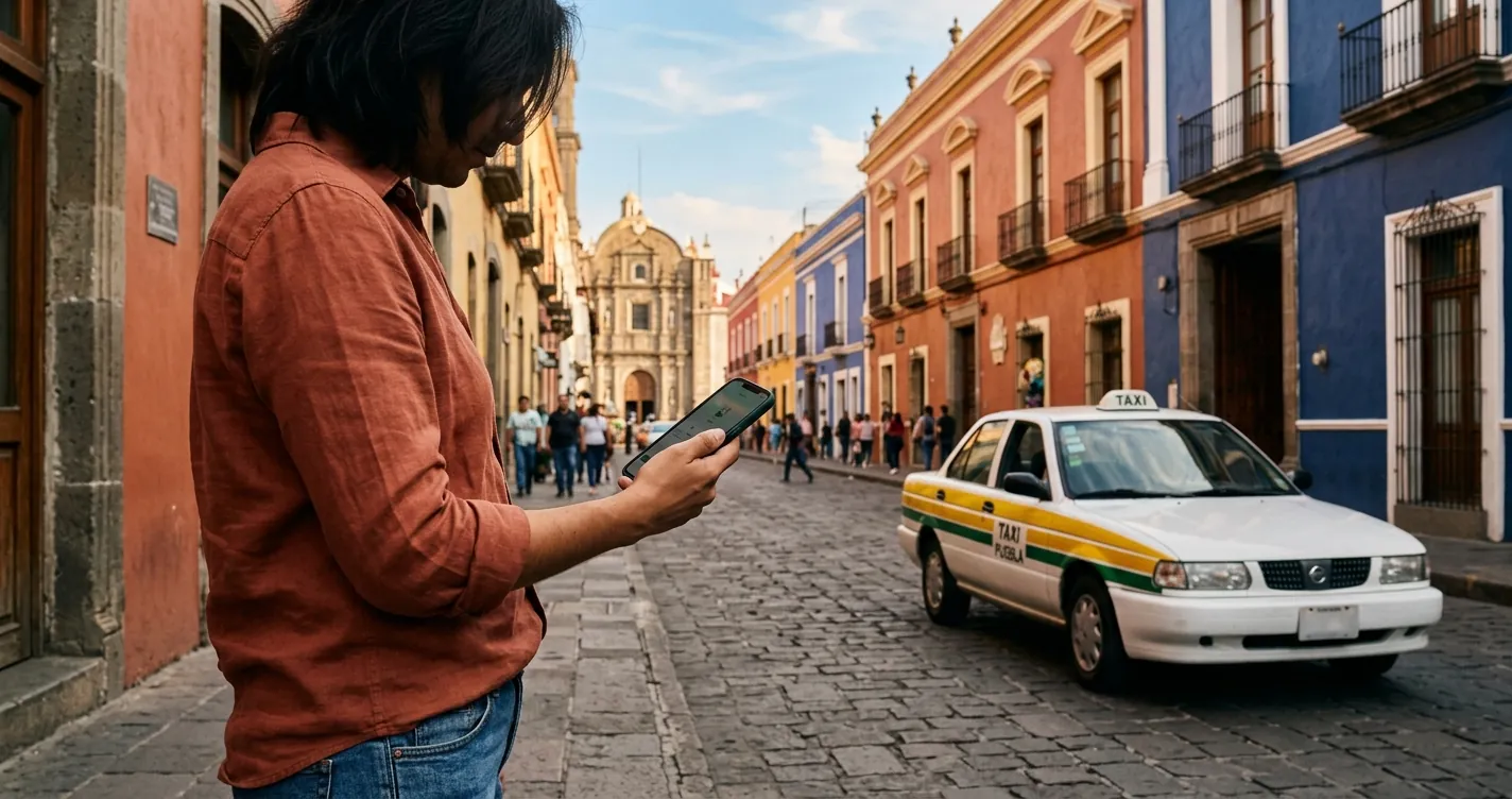 Central de taxis en Puebla - taxi de sitio en el centro histórico y teléfono para pedir servicio